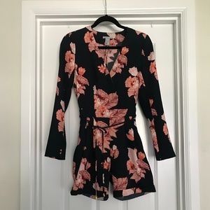 Flowery Romper